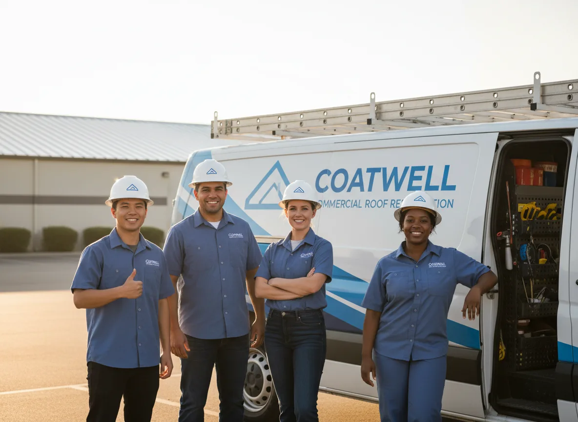Commercial roof coating company in Hamburg, IA